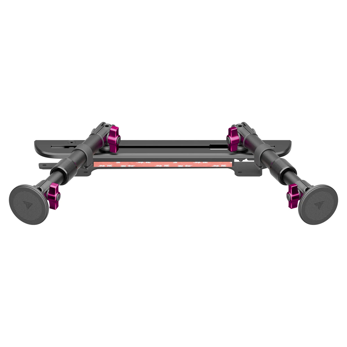 2024+ Ford F-150 (See Compatibility Info For Specific Year/Trim Fitment Details) Tackform Slim Track Dash Bracket With Dual MagSafe Phone Mounts | Telescoping Arm