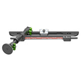 2024+ Ford F-150 (See Compatibility Info For Specific Year/Trim Fitment Details) Tackform Slim Track Dash Bracket With MagSafe Phone Mount and Magnetic Radar Detector Holder  | Telescoping Arm