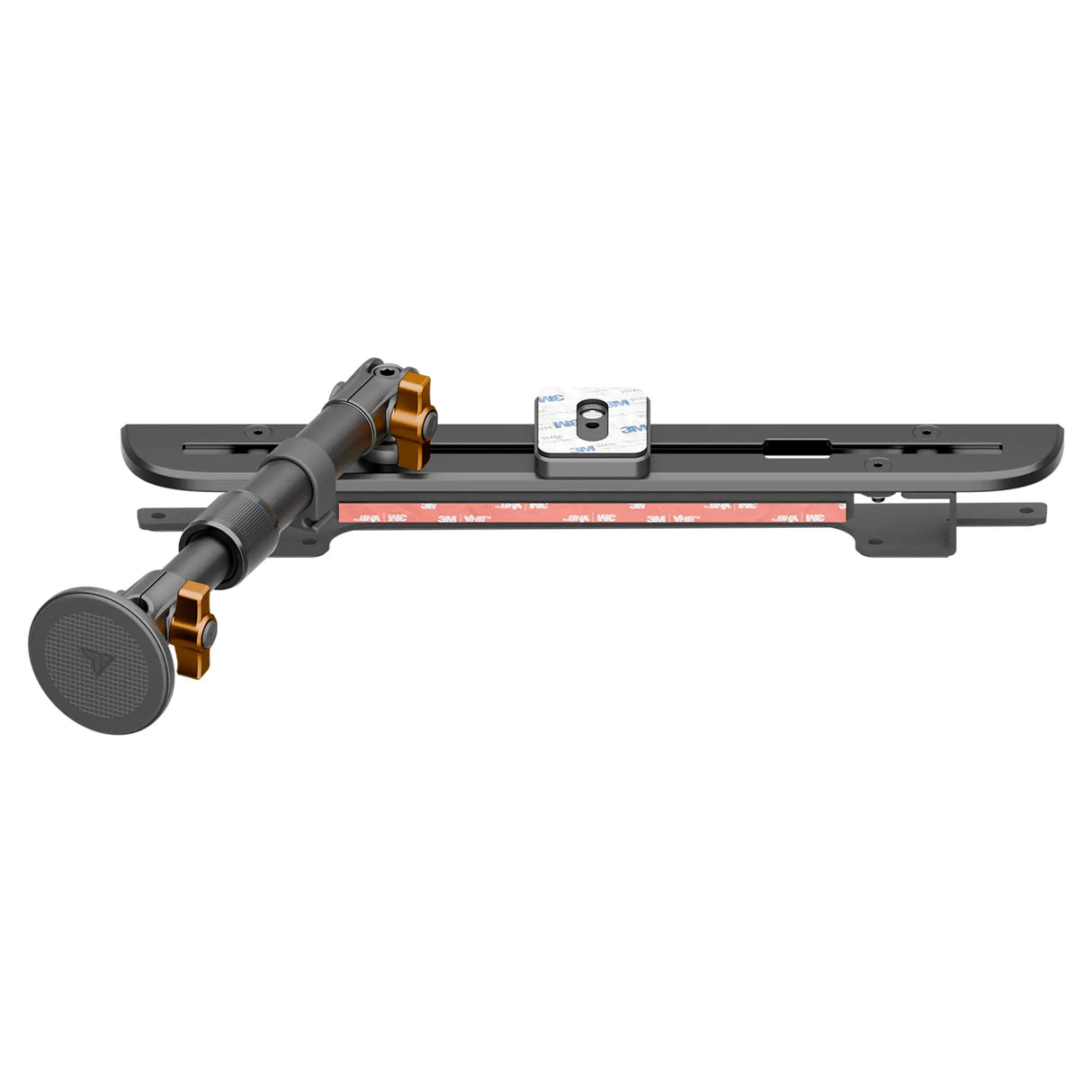 2024+ Ford F-150 (See Compatibility Info For Specific Year/Trim Fitment Details) Tackform Slim Track Dash Bracket With MagSafe Phone Mount and Magnetic Radar Detector Holder  | Telescoping Arm