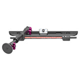 2024+ Ford F-150 (See Compatibility Info For Specific Year/Trim Fitment Details) Tackform Slim Track Dash Bracket With MagSafe Phone Mount and Magnetic Radar Detector Holder  | Telescoping Arm