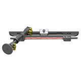 2024+ Ford F-150 (See Compatibility Info For Specific Year/Trim Fitment Details) Tackform Slim Track Dash Bracket With MagSafe Phone Mount and Magnetic Radar Detector Holder  | Telescoping Arm