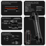Magnetic Tablet Holder | Slim Track Base | 6" DuraLock™ Arm