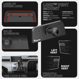 2020+ Ford Transit LINK™ Vent Mount Bracket With 20LITE Phone Holder | 3.5" Arm | (Not Compatible With Transit Connect)