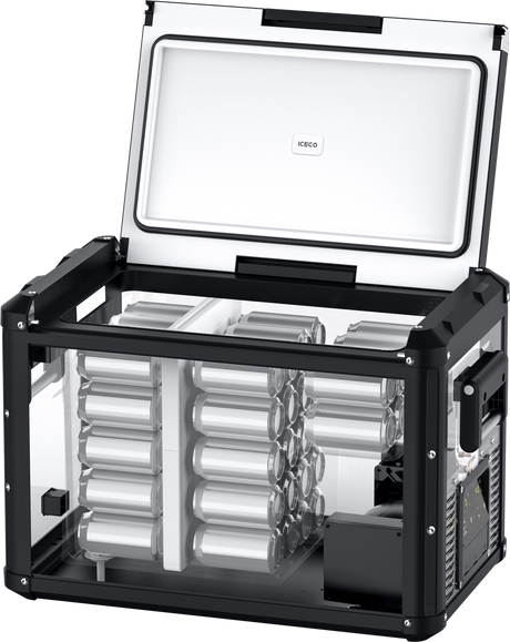 ICECO VL45ProD portable dual zone fridge freezer product image 3