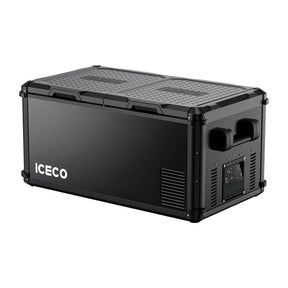 ICECO VL90ProD Gen II 90L dual zone 12V portable fridge freezer for overlanding camping truck SUV RV