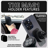 2016-2023 Toyota Tacoma & 2014-2021 Tundra LINK™ Vent Mount Bracket With Magnetic Phone Holder | Choose Your Arm Length