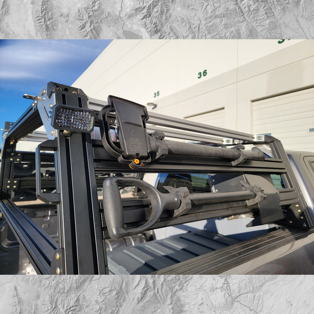 XTR1 Bed Rack for Nissan Titan – Inca Overland Outfitters