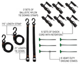 Nomadic Awning 270 Awning & Wall 1, 2, & 3, Mounting Brackets - Passenger Side | OVERLAND VEHICLE SYSTEMS