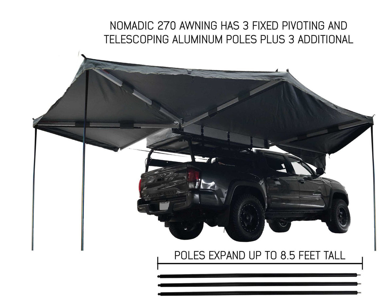 Nomadic Awning 270 Awning & Wall 1, 2, & 3, Mounting Brackets - Passenger Side | OVERLAND VEHICLE SYSTEMS