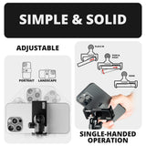 2021 - 2024 Ford Bronco SPORT Tackform Slim Track Dash Bracket With 20LITE Phone & CB Microphone Mounts