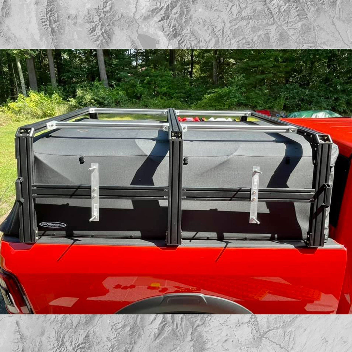 XTR1 Bed Rack for Dodge Ram 1500 - Tapered Bed