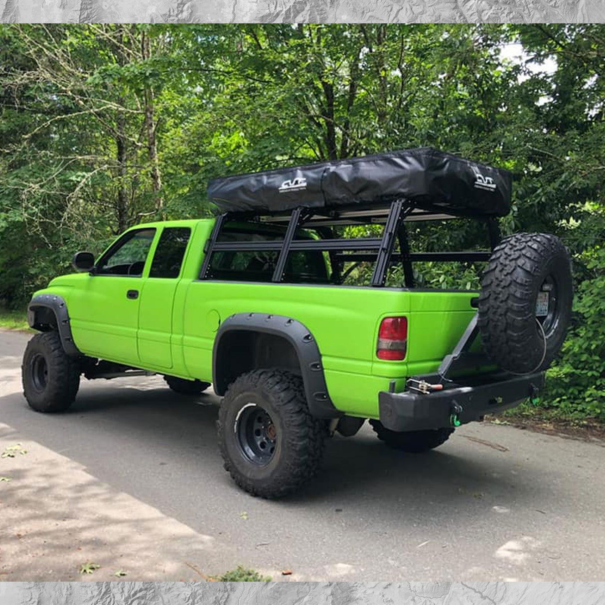 XTR1 Bed Rack for Dodge Ram HD - Tapered Bed