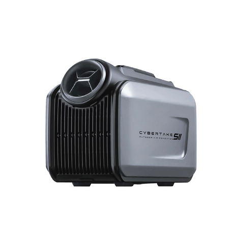Cybertake S2 Pro portable air conditioner heater for overland camping rooftop tents vans and RVs