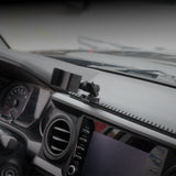 2016-2023 Toyota Tacoma Tackform Assault Track Picatinny Dash Bracket With MagSafe Charging Phone Mount
