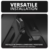 2018-2023 Jeep JL, Gladiator, and 4xe LINK™ Grab Handle Mount With Qi2.2/MagSafe Charging & Cooling Phone Holder | 3.5" Arm