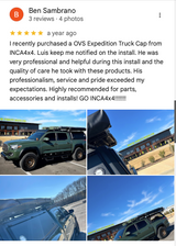 OVS Expedition Truck Cap – 2024–2026 Toyota Tacoma 5FT | Local Pickup