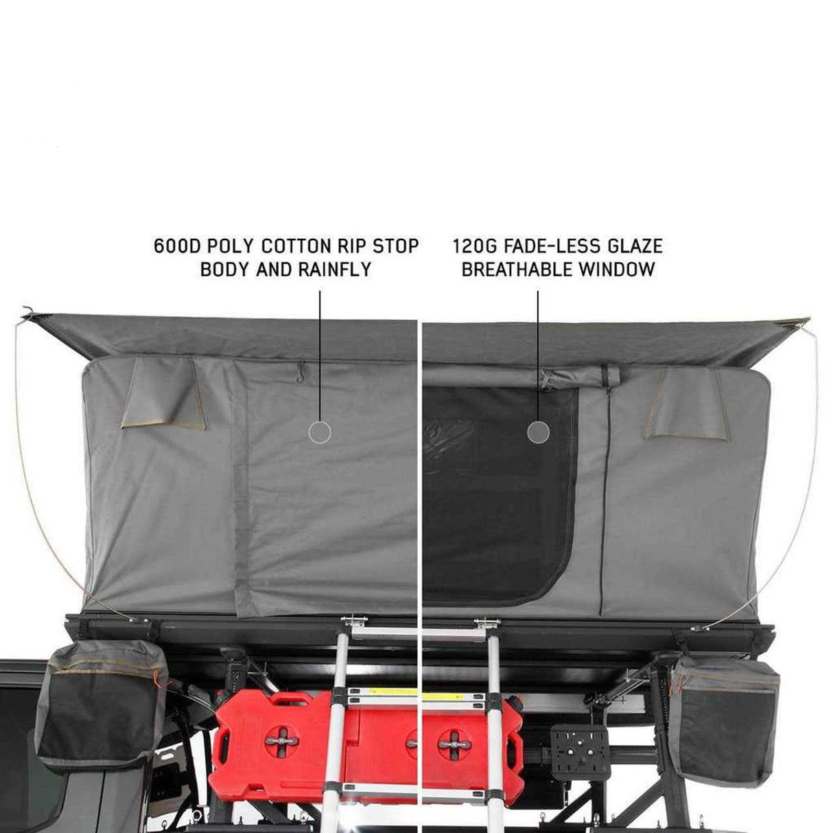 Sidewinder Aluminum Side Opening Roof Top Tent | OVERLAND VEHICLE SYSTEMS