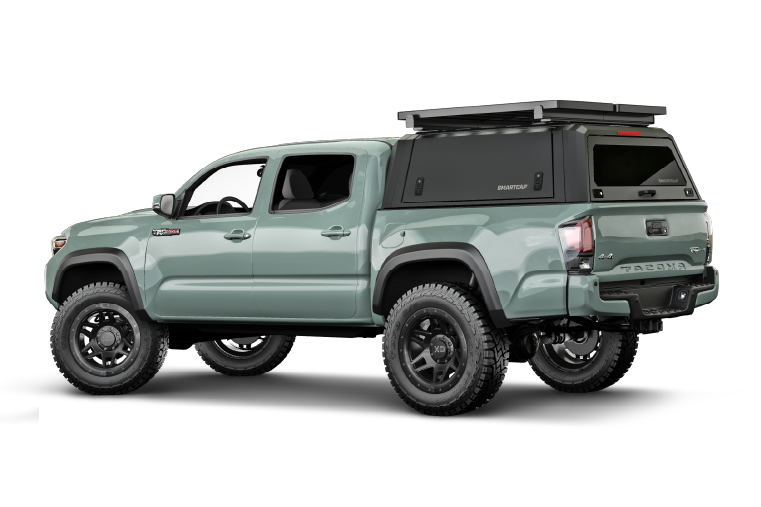 SmartCap EVOa Adventure overland truck topper on pickup truck