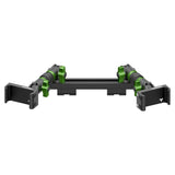 2019-2023 Ford Ranger (WITHOUT Switch Panel) Tackform Slim Track Dash Bracket With Dual 20LITE Phone Holders