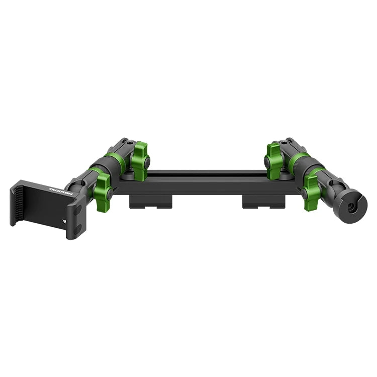 2019-2023 Ford Ranger (WITHOUT Switch Panel) Tackform Slim Track Dash Bracket With 20LITE Phone Holder & CB Microphone Holder