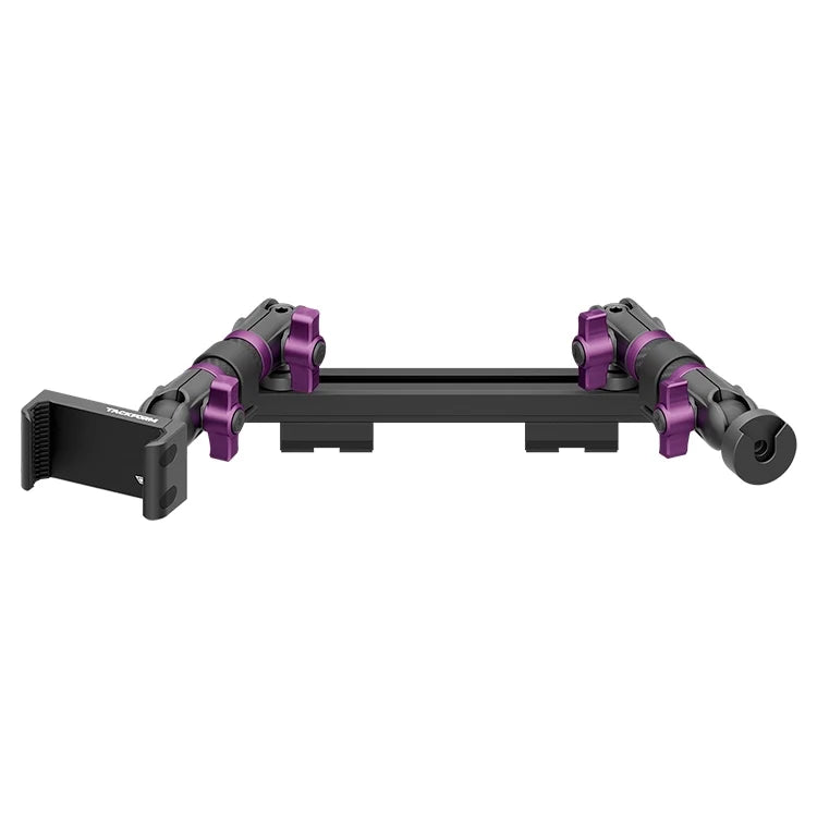 2019-2023 Ford Ranger (WITHOUT Switch Panel) Tackform Slim Track Dash Bracket With 20LITE Phone Holder & CB Microphone Holder