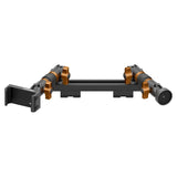 2019-2023 Ford Ranger (WITHOUT Switch Panel) Tackform Slim Track Dash Bracket With 20LITE Phone Holder & Midland MXT275/575 Magnetic CB Radio Holder