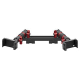 2019-2023 Ford Ranger (WITHOUT Switch Panel) Tackform Slim Track Dash Bracket With Dual 20LITE Phone Holders