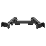 2019-2023 Ford Ranger (WITHOUT Switch Panel) Tackform Slim Track Dash Bracket With Dual 20LITE Phone Holders