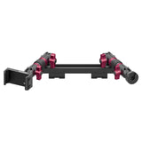 2019-2023 Ford Ranger (WITHOUT Switch Panel) Tackform Slim Track Dash Bracket With 20LITE Phone Holder & CB Microphone Holder