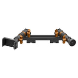 2019-2023 Ford Ranger (WITHOUT Switch Panel) Tackform Slim Track Dash Bracket With 20LITE Phone Holder & Midland MXT275/575 Magnetic CB Radio Holder