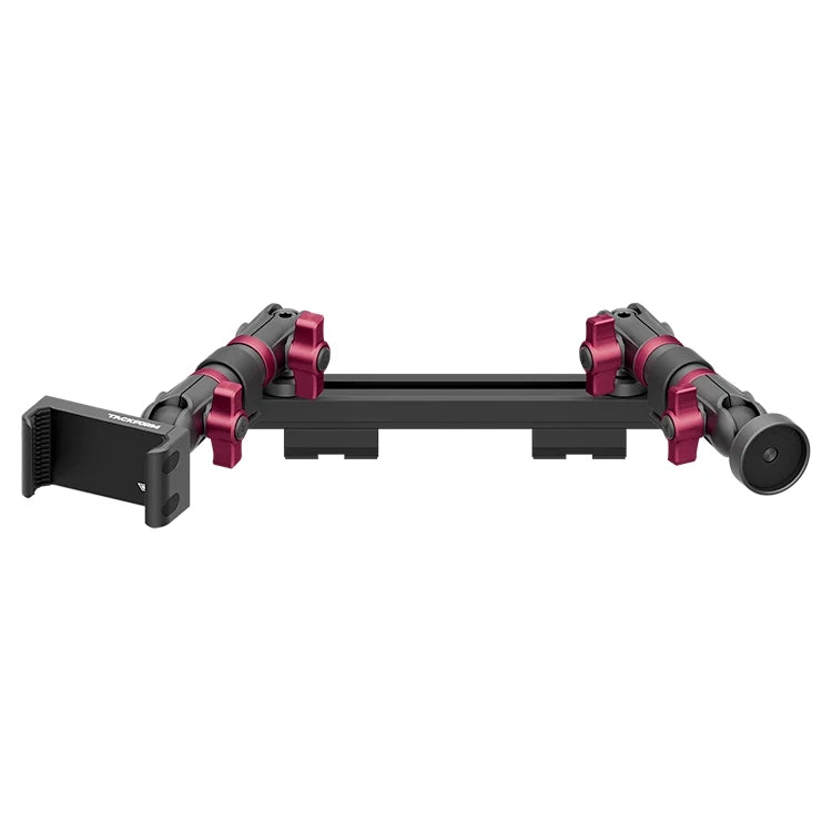 2019-2023 Ford Ranger (WITHOUT Switch Panel) Tackform Slim Track Dash Bracket With 20LITE Phone Holder & Midland MXT275/575 Magnetic CB Radio Holder