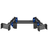 ‘15-‘20 Ford F-150, ‘17-‘22 Super Duty, ‘18-‘21 Expedition (See Compatibility Info For Year/Trim Details) Tackform Slim Track Dash Bracket With Dual 20LITE Phone Mounts