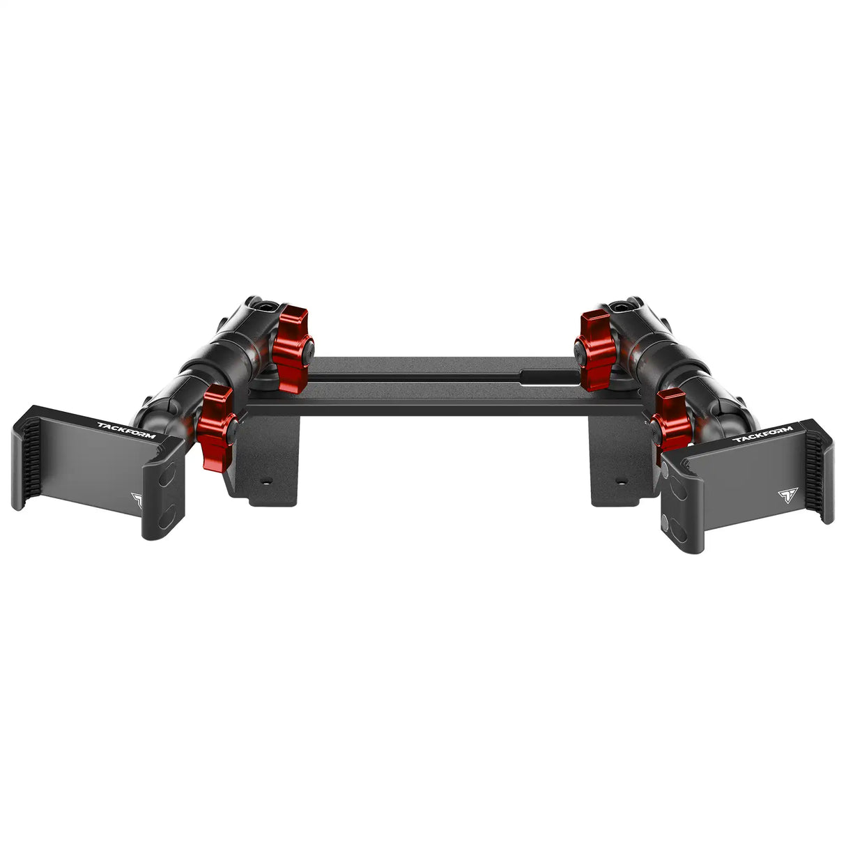 ‘15-‘20 Ford F-150, ‘17-‘22 Super Duty, ‘18-‘21 Expedition (See Compatibility Info For Year/Trim Details) Tackform Slim Track Dash Bracket With Dual 20LITE Phone Mounts