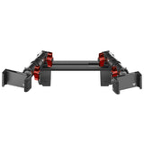 ‘15-‘20 Ford F-150, ‘17-‘22 Super Duty, ‘18-‘21 Expedition (See Compatibility Info For Year/Trim Details) Tackform Slim Track Dash Bracket With Dual 20LITE Phone Mounts