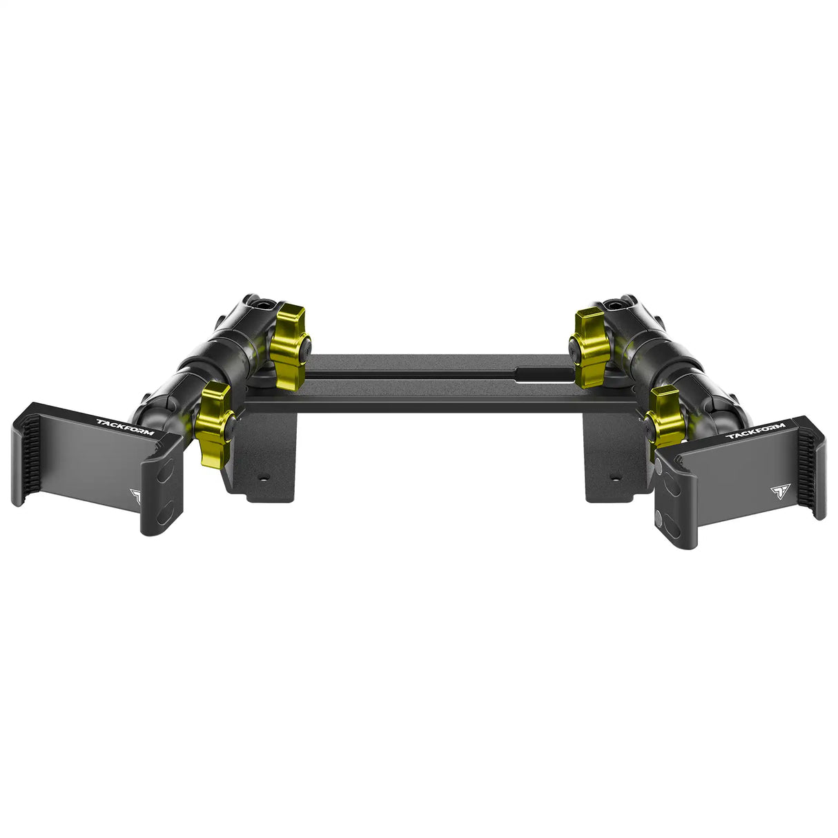 ‘15-‘20 Ford F-150, ‘17-‘22 Super Duty, ‘18-‘21 Expedition (See Compatibility Info For Year/Trim Details) Tackform Slim Track Dash Bracket With Dual 20LITE Phone Mounts