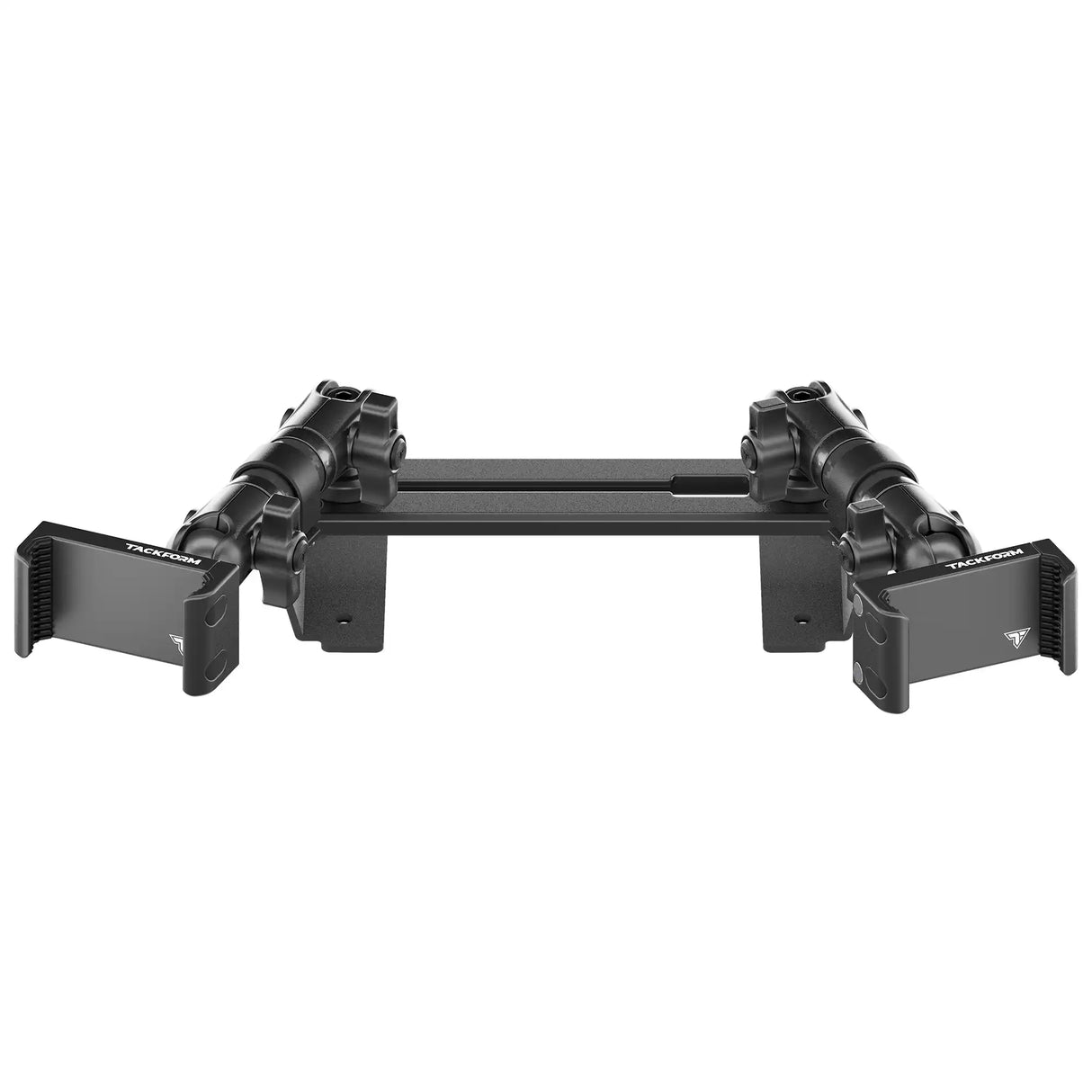 ‘15-‘20 Ford F-150, ‘17-‘22 Super Duty, ‘18-‘21 Expedition (See Compatibility Info For Year/Trim Details) Tackform Slim Track Dash Bracket With Dual 20LITE Phone Mounts