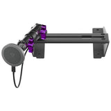 ‘15-‘20 Ford F-150, ‘17-‘22 Super Duty, ‘18-‘21 Expedition (See Compatibility Info For Year/Trim Details) Tackform Slim Track Dash Bracket With MagSafe Charging Phone Mount