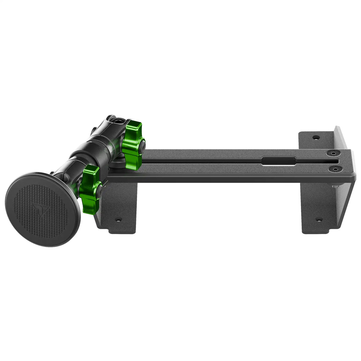 ‘15-‘20 Ford F-150, ‘17-‘22 Super Duty, ‘18-‘21 Expedition (See Compatibility Info For Year/Trim Details) Tackform Slim Track Dash Bracket With MagSafe Phone Mount