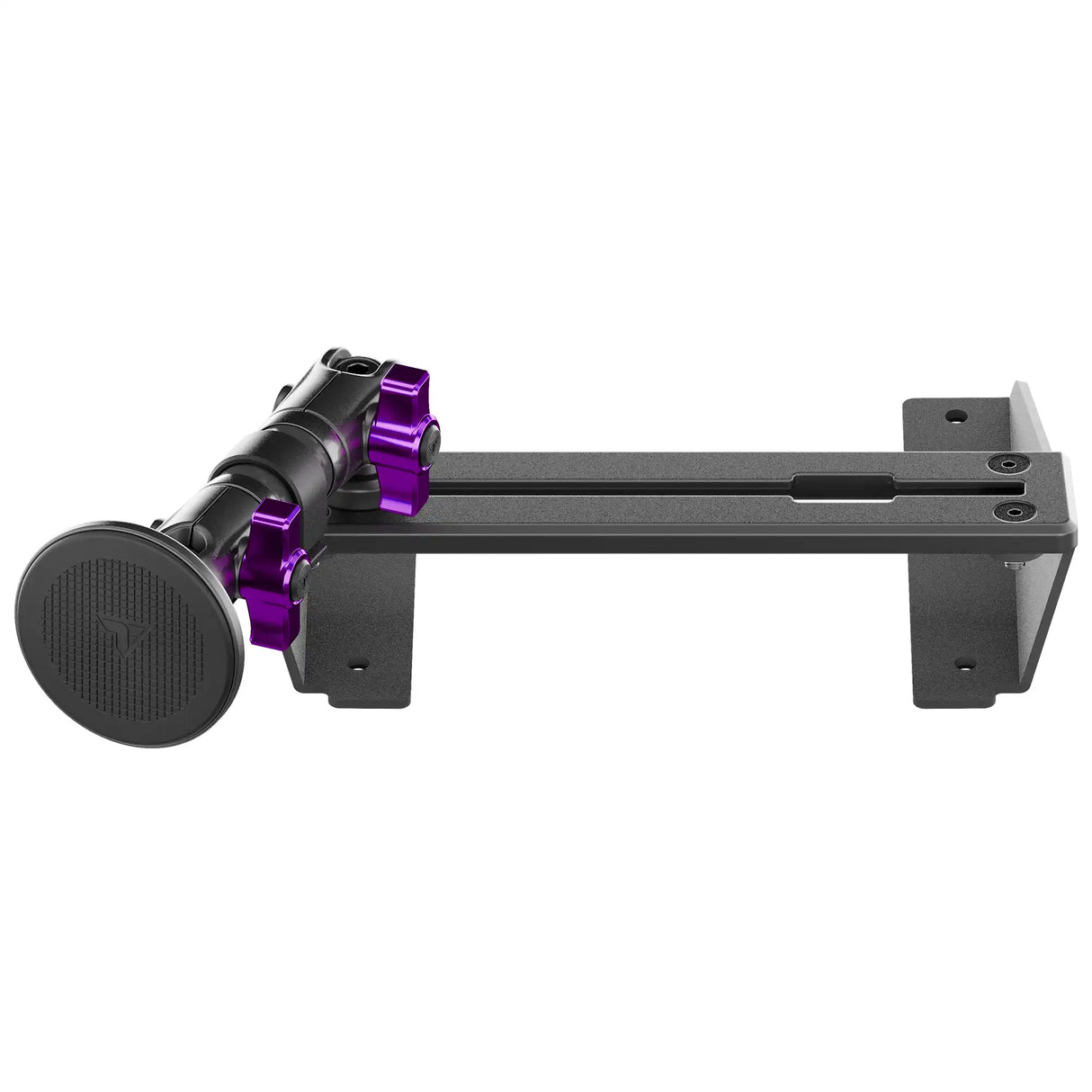 ‘15-‘20 Ford F-150, ‘17-‘22 Super Duty, ‘18-‘21 Expedition (See Compatibility Info For Year/Trim Details) Tackform Slim Track Dash Bracket With MagSafe Phone Mount