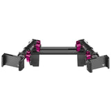 ‘15-‘20 Ford F-150, ‘17-‘22 Super Duty, ‘18-‘21 Expedition (See Compatibility Info For Year/Trim Details) Tackform Slim Track Dash Bracket With Dual 20LITE Phone Mounts