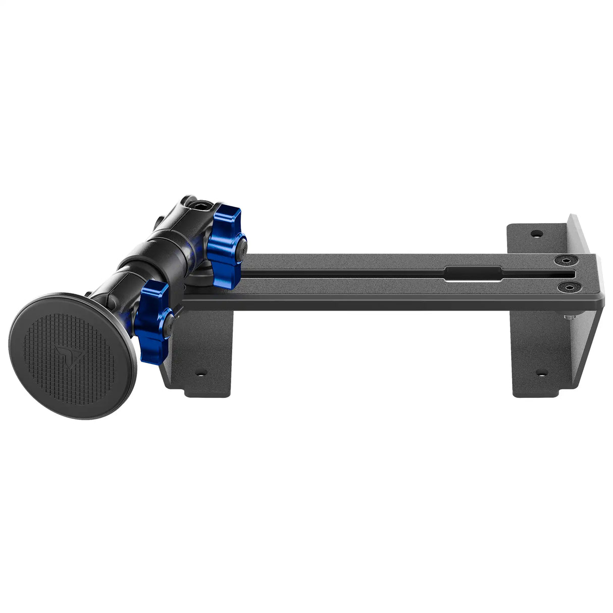 ‘15-‘20 Ford F-150, ‘17-‘22 Super Duty, ‘18-‘21 Expedition (See Compatibility Info For Year/Trim Details) Tackform Slim Track Dash Bracket With MagSafe Phone Mount