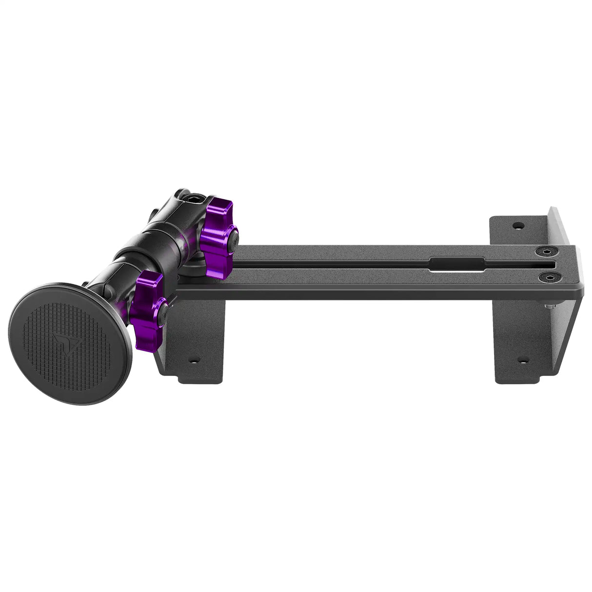 ‘15-‘20 Ford F-150, ‘17-‘22 Super Duty, ‘18-‘21 Expedition (See Compatibility Info For Year/Trim Details) Tackform Slim Track Dash Bracket With MagSafe Phone Mount