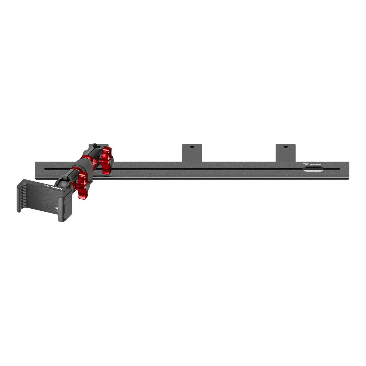 2008-2016 Ford Super Duty & 2011-2025 F-650/750 Tackform Slim Track Dash Bracket with 20LITE Phone Mount