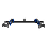 2008-2016 Ford Super Duty & 2011-2025 F-650/750 Tackform Slim Track Dash Bracket with Dual 20LITE Phone Mounts