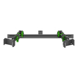 2008-2016 Ford Super Duty & 2011-2025 F-650/750 Tackform Slim Track Dash Bracket with Dual 20LITE Phone Mounts