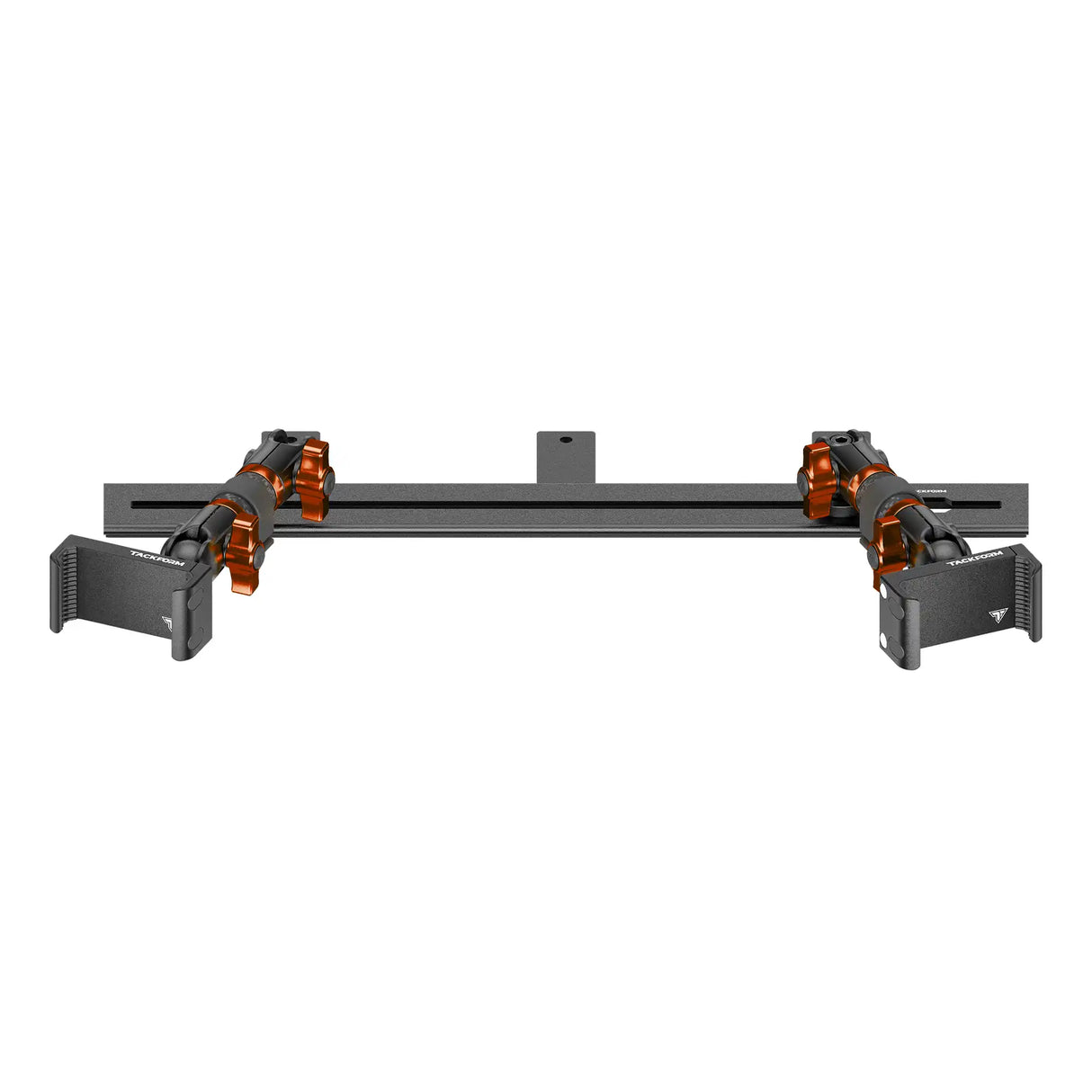 2008-2016 Ford Super Duty & 2011-2025 F-650/750 Tackform Slim Track Dash Bracket with Dual 20LITE Phone Mounts