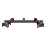 2008-2016 Ford Super Duty & 2011-2025 F-650/750 Tackform Slim Track Dash Bracket with Dual 20LITE Phone Mounts