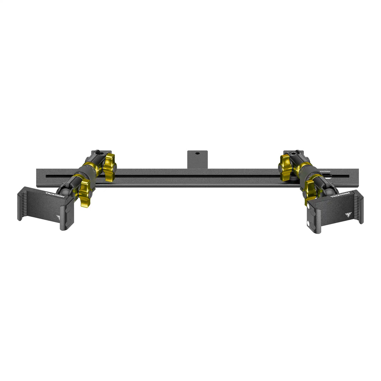 2008-2016 Ford Super Duty & 2011-2025 F-650/750 Tackform Slim Track Dash Bracket with Dual 20LITE Phone Mounts