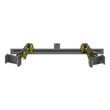 2008-2016 Ford Super Duty & 2011-2025 F-650/750 Tackform Slim Track Dash Bracket with Dual 20LITE Phone Mounts