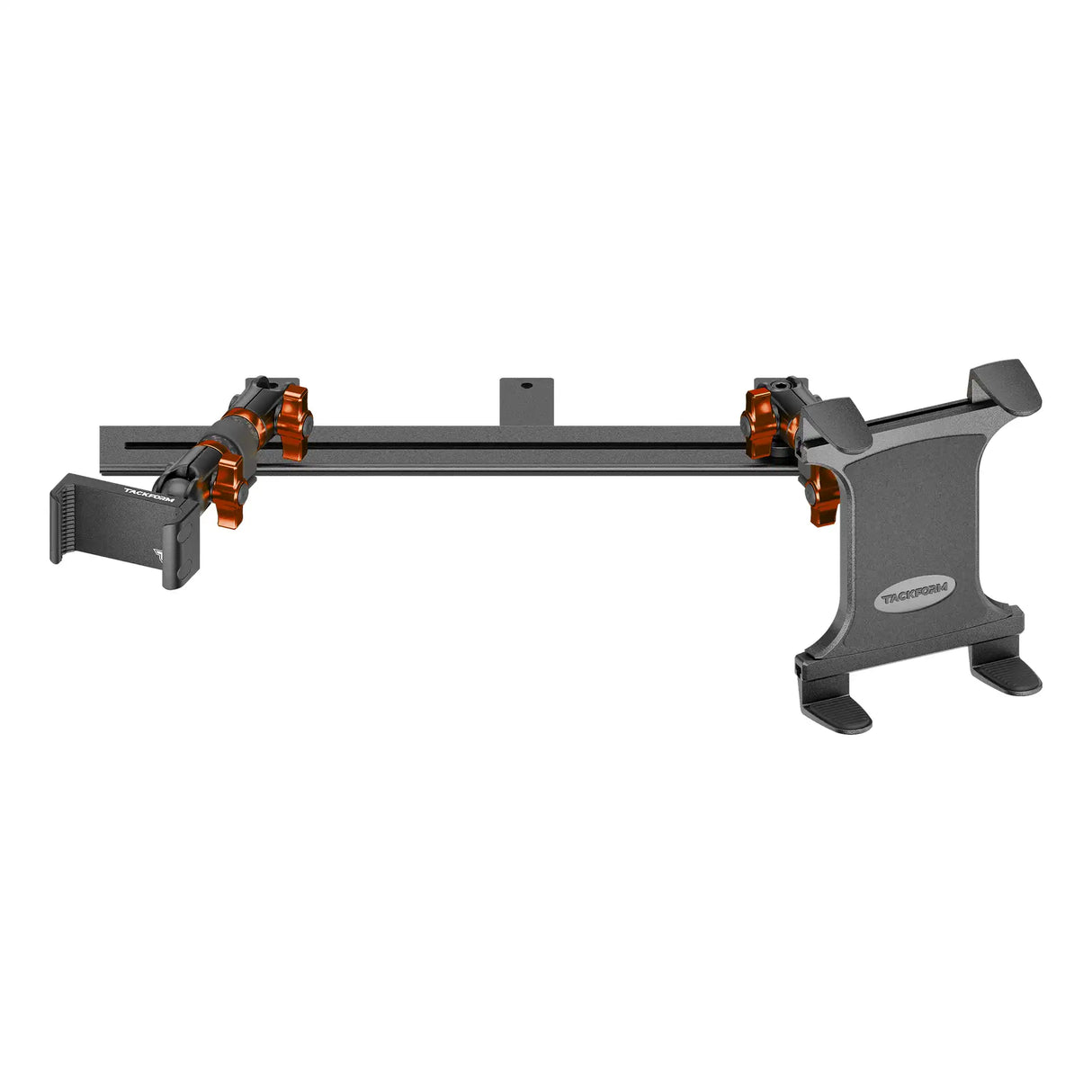 2008-2016 Ford Super Duty & 2011-2025 F-650/750 Tackform Slim Track Dash Bracket with 20LITE Phone & Tablet Mounts